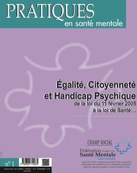 PSM 1 -2016 Egalité, citoyenneté et handicap psychique