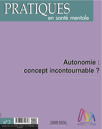 PSM 3-2016. Autonomie : concept incontournable ?