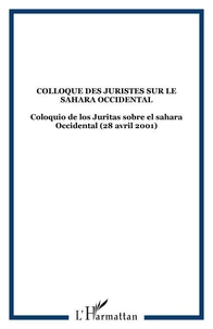 COLLOQUE DES JURISTES SUR LE SAHARA OCCIDENTAL