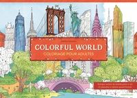 Colorful World - Coloriage pour adultes