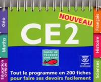 Comme Un Poisson Dans L'Eau Ce2. Tout Le Programme En 200 Fiches Pour Faire Ses Devoirs Facilement