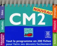 Comme Un Poisson Dans L'Eau Cm2. Tout Le Programme En 200 Fiches Pour Faire Ses Devoirs Facilement