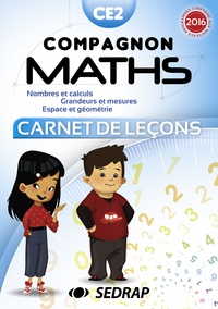  Collectif - Compagnon maths ce2 - carnet de lecons - lot de 5.