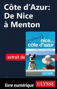  Collectif - EXPLOREZ  : Côte d'Azur : De Nice à Menton.