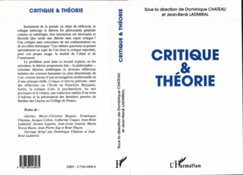  Collectif - Critique & théorie.
