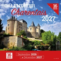 Calendrier 2027 -charentais (16 mois)