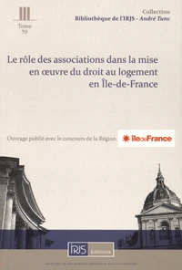 Le rôle des associations dans la mise en oeuvre du droit au logement (DALO) en Ile-de-France