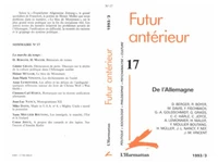 DE L'ALLEMAGNE NUMERO 17