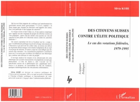  Collectif - Des citoyens suisses contre l'élite politique - Le cas des votations fédérales, 1979-1995.