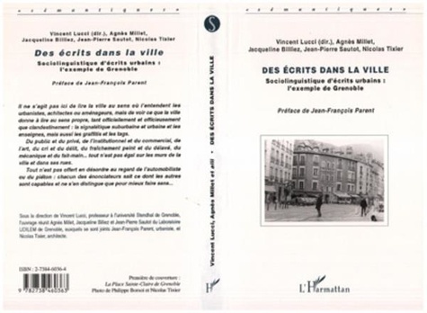  Collectif - Des écrits dans la ville - Sociolinguistique d'écrits urbains, l'exemple de Grenoble.