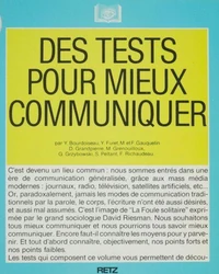Des Tests pour mieux communiquer