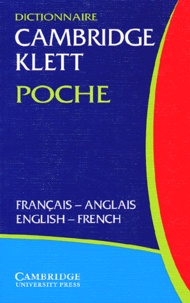  Collectif - Dictionnaire Cambridge Klett Poche - Français-Anglais / English-French.