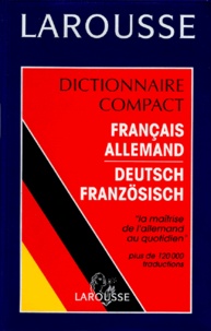  Collectif - Dictionnaire compact français-allemand, allemand-français.