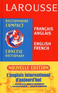  Collectif - Dictionnaire Compact Francais-Anglais Et Anglais-Francais.