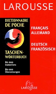  Collectif - Dictionnaire De Poche Francais-Allemand/Allemand-Francais.