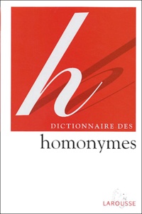  Collectif - Dictionnaire des homonymes.
