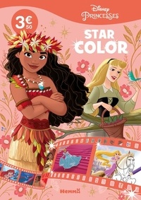  Collectif - Disney Princesses - Star Color (Vaiana et Aurore).