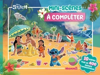 Disney Stitch - Mini-scènes à compléter - 10 scènes - Plus de 400 stickers repositionnables