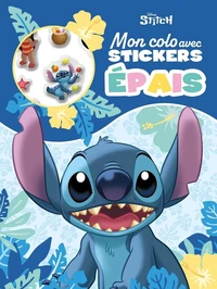 Disney Stitch - Mon colo avec stickers épais (Stitch)