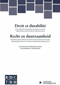 Droit et durabilité / Recht en duurzaamheid