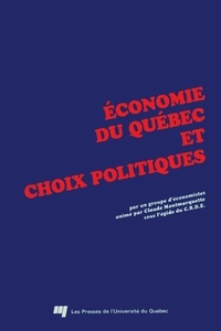  Collectif - Économie du Québec et choix politiques.
