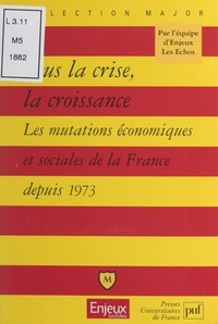  Collectif Enjeux-Les Échos et Pascal Gauchon - Sous la crise, la croissance.