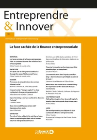 Entreprendre & innover, n° 48. La f