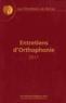  Collectif - Entretiens d'Orthophonie.