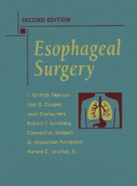  Collectif - Esophageal Surgery. 2nd Edition.