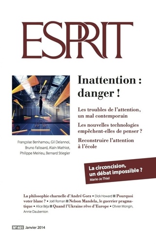 Esprit janvier 2014 - Inattention : danger !