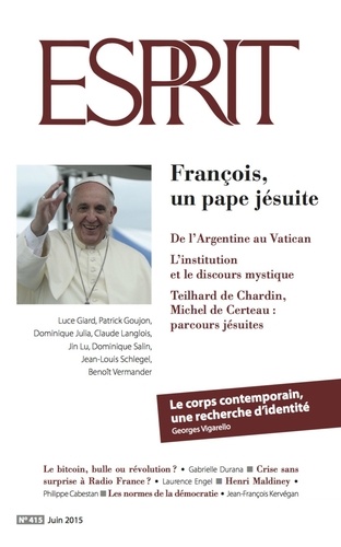 Esprit Juin 2015 - François, un pape jésuite