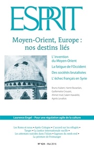  Collectif - Esprit Mai 2016 - Moyen-Orient, Europe : nos destins liés.