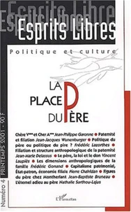 Esprits libres N° 4 Printemps 2001 : La place du père