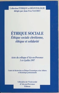 Éthique sociale