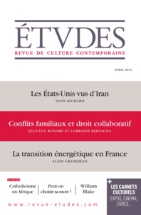  Collectif - Etudes Avril 2014 - Conflits familiaux et droits collaboratif.