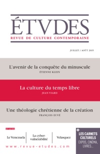  Collectif - Etudes Juillet-Août 2015 - La culture du temps libre.