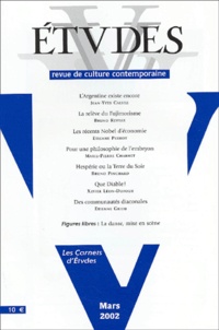  Collectif - Etudes Tome 396 N° 3 Mars 2002.