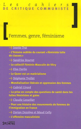  Collectif - Femmes, genre, féminisme.