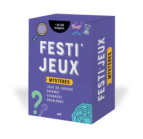 FestiJeux - Mystères. Plus de 150 énigmes à résoudre !