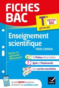  Collectif - Fiches bac Enseignement scientifique Tle - Bac 2024 - nouveau programme de Terminale.