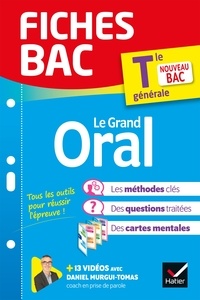  Collectif - Fiches bac Le Grand Oral Tle générale - Bac 2023 - nouveau bac.
