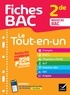  Collectif - Fiches bac - Le Tout-en-un 2de (toutes les matières) - 2024-2025 - Français, Maths, Physique-chimie, SVT, Histoire-Géographie, SES, Anglais.