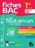  Collectif - Fiches bac - Le Tout-en-un Tronc commun 1re générale (toutes les matières) - 2025-2026 - Français, Histoire-Géographie, Enseignement scientifique &amp; maths, Anglais.