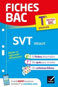  Collectif - Fiches bac SVT Tle (spécialité) - Bac 2023 - nouveau programme de Terminale.