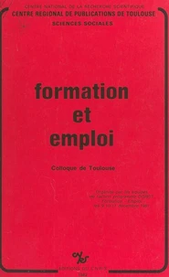 Formation et emploi