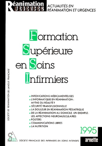  Collectif - Formation Superieure En Soins Infirmiers. Janvier 1995.