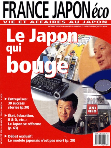  Collectif - France Japon Eco N° 87 Ete 2001 : Le Japon Qui Bouge.