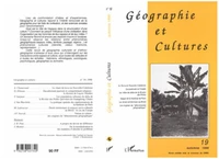 GEOGRAPHIE ET CULTURE NO 19