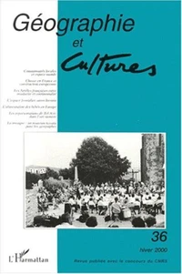 Géographie et cultures N° 36 Hiver 2000