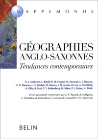  Collectif - Geographies Anglo-Saxonnes. Tendances Contemporaines.